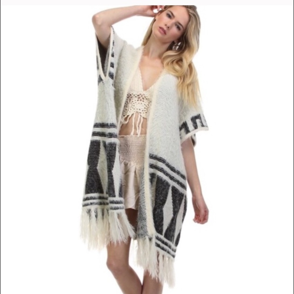 Fringe Cardigan